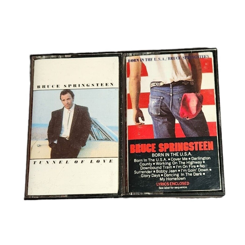 Bruce Springsteen Cassette Lot TESTED Pre-owned